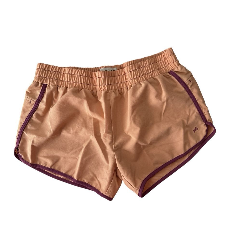 Gillz Shorts Womens Medium Elastic Pull On‎ Athletic Gym Workout Athleisure